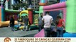 Actividades recreativas se desarrollan con éxito en 22 parroquias de Caracas por los Carnavales 2023