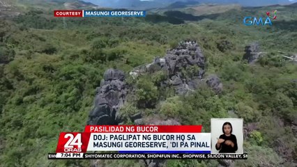 Paglipat ng BuCor HQ sa Masungi Georeserve, 'di pa pinal -- DOJ | 24 Oras