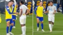 Rakibine elini uzatan Ronaldo, aldığı cevapla neye uğradığını şaşırdı! Hiç bozuntuya vermedi