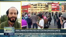 Protestas en Perú exigen fin de la violencia