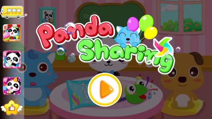 Panda Sharing Adventure | Social skills | Self - awareness grows | BabyBus Kids Games