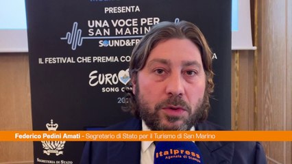 Una voce per San Marino, Pedini Amati "Artisti da tutto il mondo"