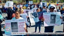 Familiares de desaparecidos en la Guerra Sucia protestan en Chilpancingo