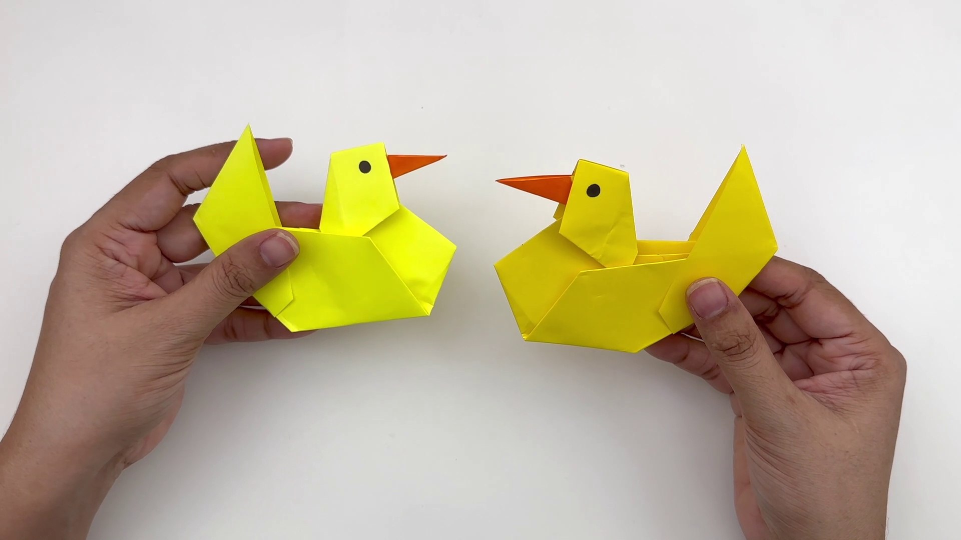 12 Paper duck ideas  duck, paper animals, paper