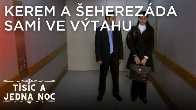 Kerem a Šeherezáda sami ve výtahu | Tisíc a jedna noc Epizoda 13