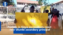 Protests in Siaya as residents reject new Ulumbi secondary principal