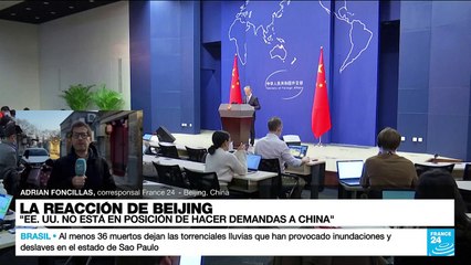 Informe desde Beijing: Gobierno chino niega planes para suministrar armas a Rusia