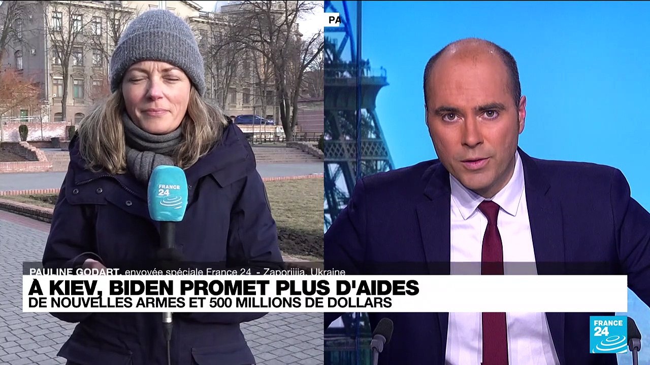 Ukraine : en visite à Kiev, Joe Biden promet de nouvelles armes et 500 millions de dollars