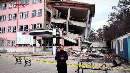 Kahramanmaraş'ta okulların büyük çoğunluğu da ağır hasarlı