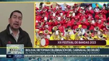 Bolivia festeja sus tradiciones con el célebre Carnaval de Oruro