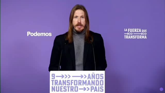 Podemos: El PSOE tiene que entender que no se puede pedir a los saqueadores de los Supermercados que bajen los precios