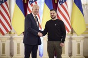 Biden visita por sorpresa a Zelenski en Kiev en vísperas del primer aniversario de la guerra