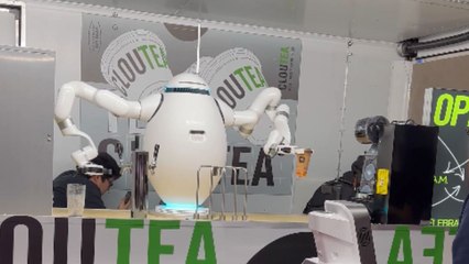 CES 2023: Robot makes Boba Tea without a hitch... or glitch
