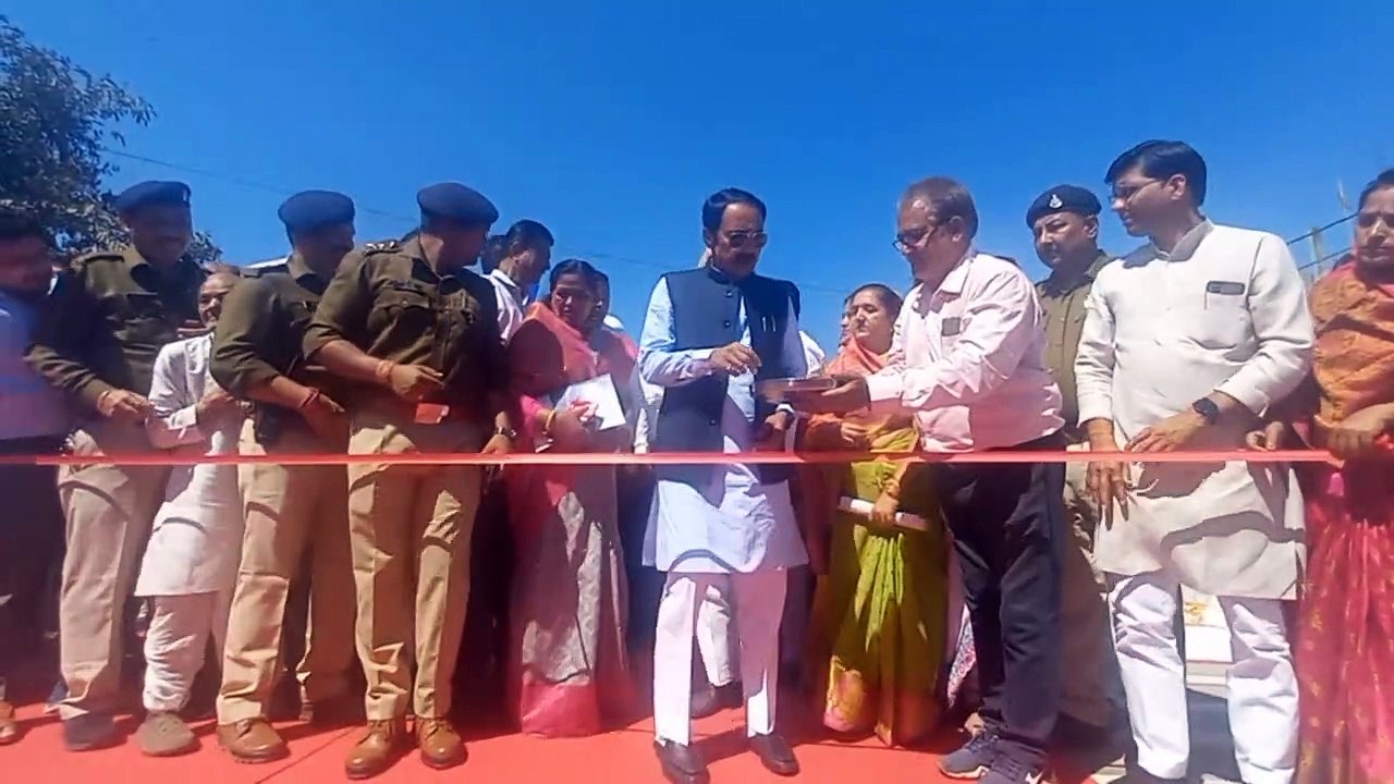 54.83 crore Rasulia Bridge inaugurated