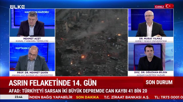 Haftanın Raporu - Murat Yılmaz | Mehmet Acet | Mehmet Şahin | Oğuzhan Bilgin | 19 Şubat 2023