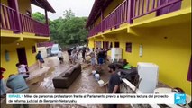 Brasil: al menos 36 muertos y unos 40 desaparecidos por lluvias durante fin de semana del carnaval