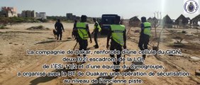 La Gendarmerie nettoie l'ancienne Piste: 308 individus mis aux arrêts, des armes dont 1 pistolet sa