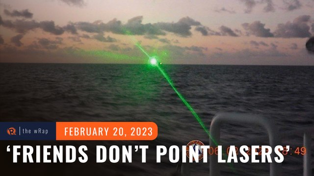 Close friends don’t point lasers at each other, Marcos tells China envoy