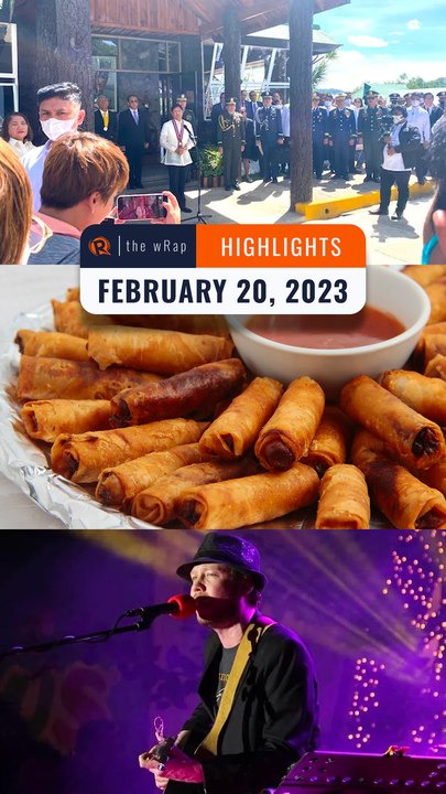 Rappler’s highlights: Marcos on the ICC, Lumpiang Shanghai & Stephen Speaks | February 20, 2023 | The wRap