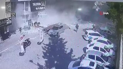 2 kişinin öldüğü 8 kişinin yaralandığı doğalgaz patlamasının görüntüleri ortaya çıktı