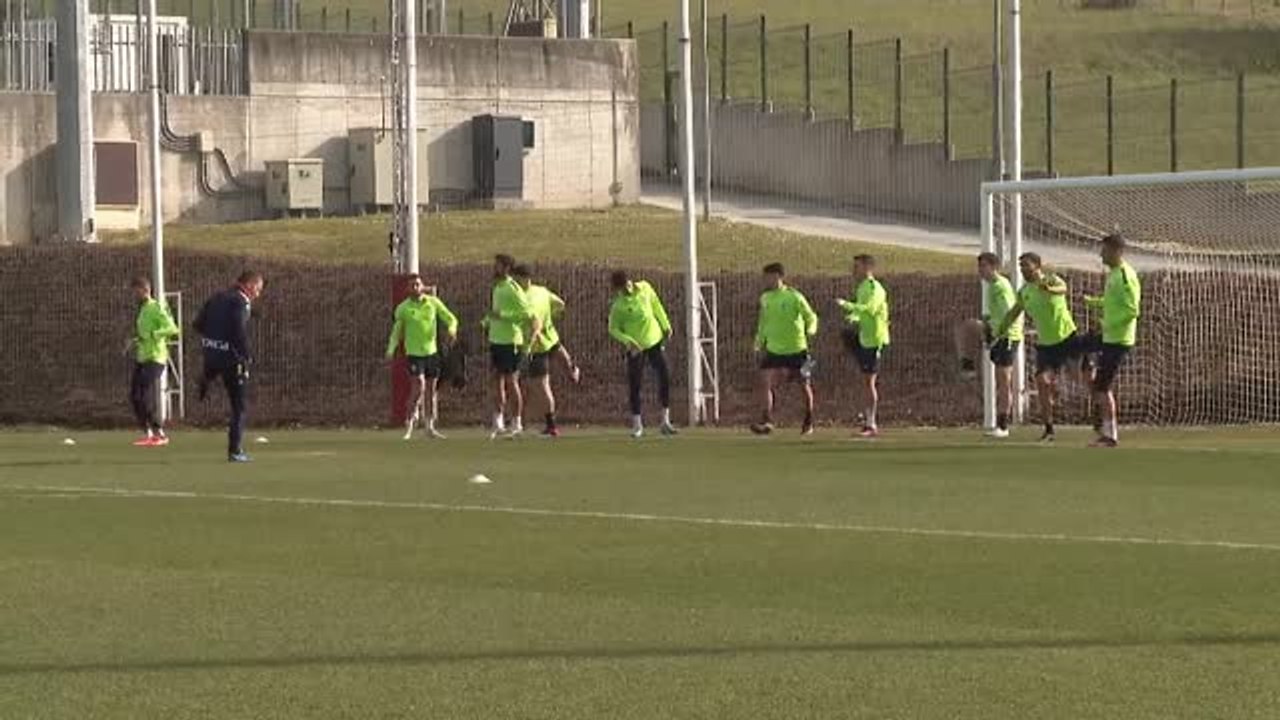 El Athletic Club empieza a preparar el partido del domingo ante el Girona