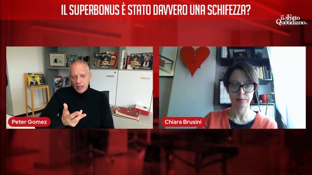 Il superbonus è stato davvero una schifezza? Segui la diretta con Peter Gomez