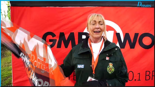 Ambulance workers picket line at Chesterfield Old Road Station