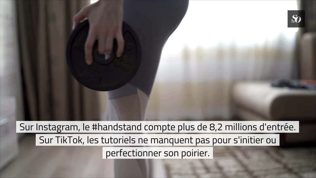 Le handstand, l'exercice sportif qui cartonne sur les réseaux sociaux