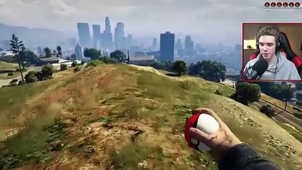 EPIC POKÉMON MOD IN GTA!  - (GTA 5 Mods Funny Moments) (Funny)