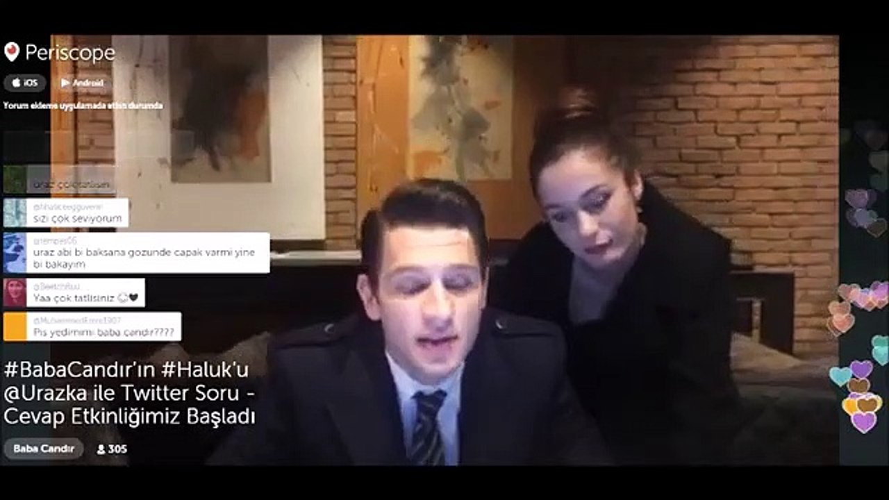 Baba Candır Haluk Uraz Kaygılaroğlu Soru Cevap - Periscope (EN GÜNCEL MÜZİKLER)