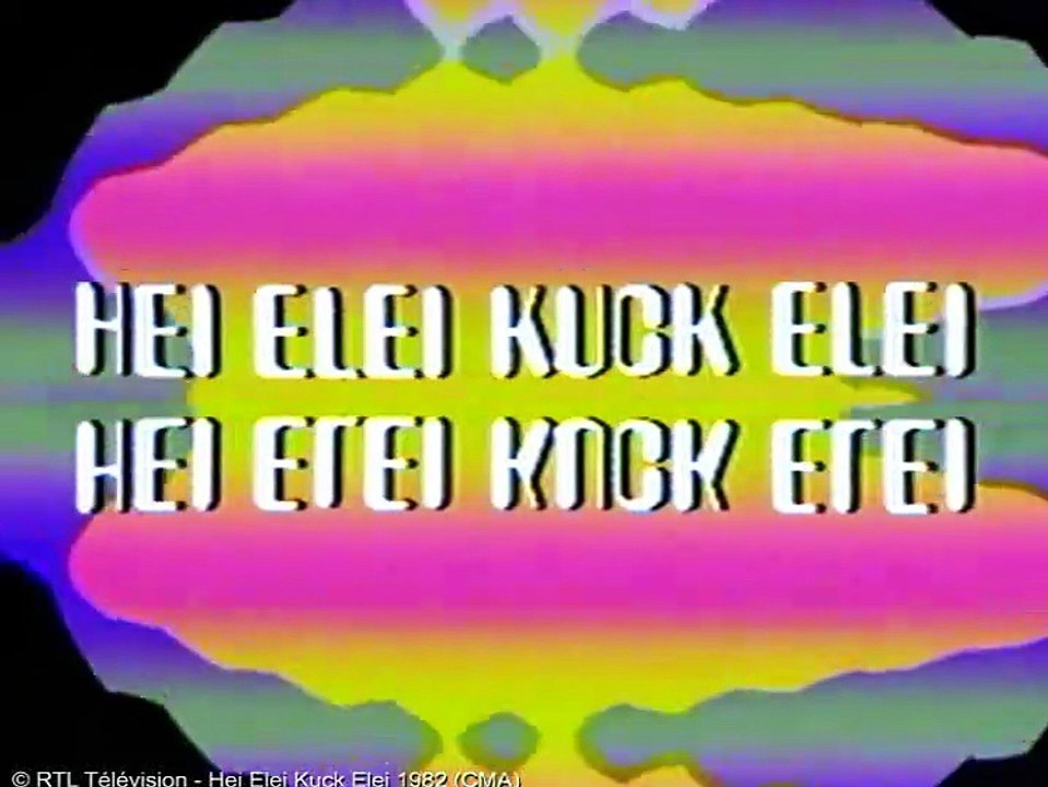 RTL Hei Elei Kuck Elei - jingle publicité (1982)