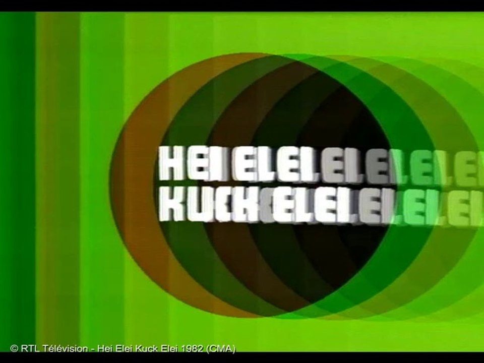 RTL Hei Elei Kuck Elei - jingle publicité (1982)
