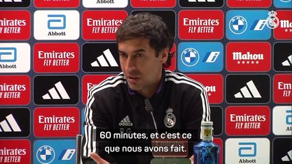 Raúl : "Le plus important, c'est l’équipe première"