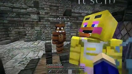The Five Nights At Freddy's PLAY!   Minecraft Cops N Robbers (Funny)