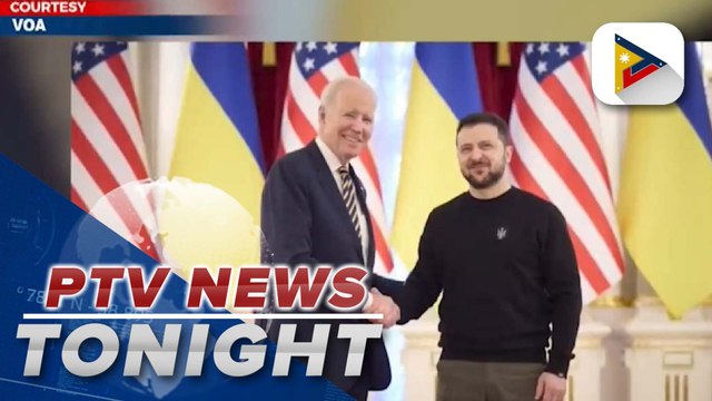 Biden makes unannounced visit to Ukraine