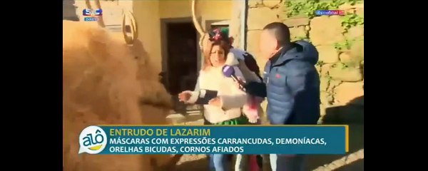 Vídeo - Alô Portugal em direto do Entrudo de Lazarim