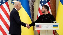 Biden pledges support during surprise visit to Ukraine: ‘Americans stand with you’