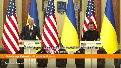 Zelensky "La guerra russa è anche contro l'Europa e la democrazia"