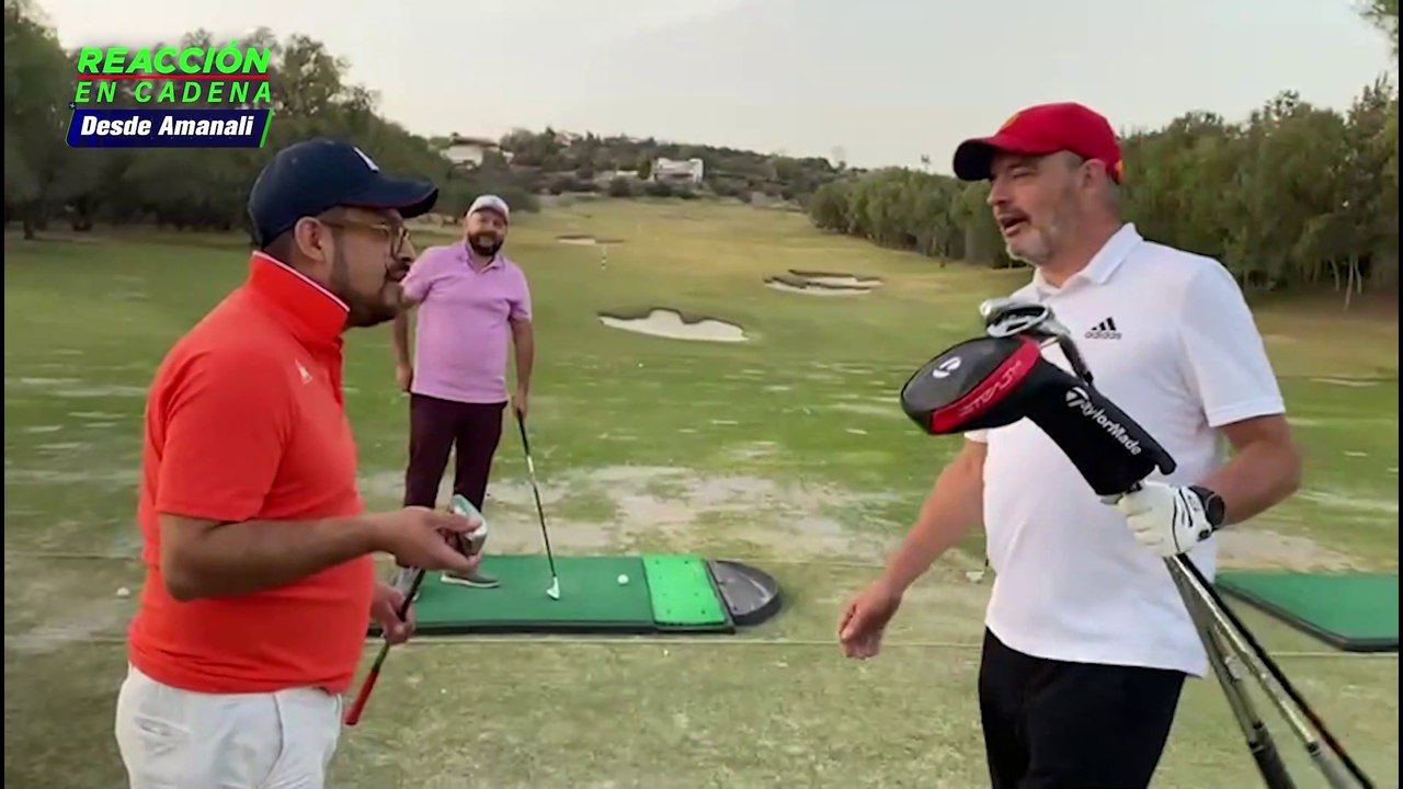 ¡Aprendiendo a jugar golf!
