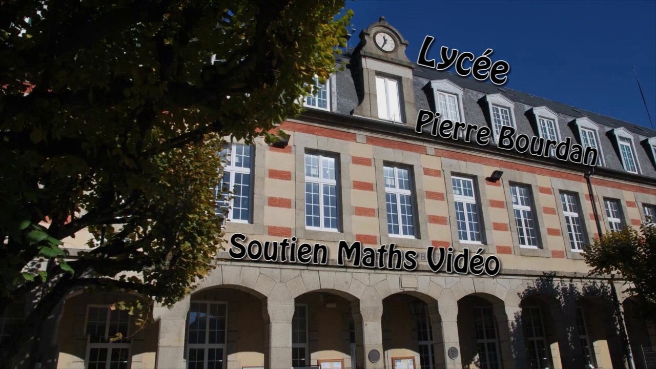 La chaîne de L.P.B. Maths vidéo