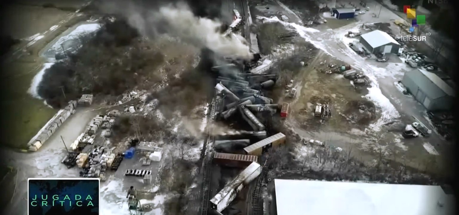 Jugada Crítica 20-02: Desastres químicos en EE.UU. ¿manejo seguro de sustancias tóxicas?