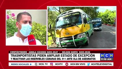 ¡Ante escalada de muertes! Que se fortalezca el Estado de Excepción, piden transportistas