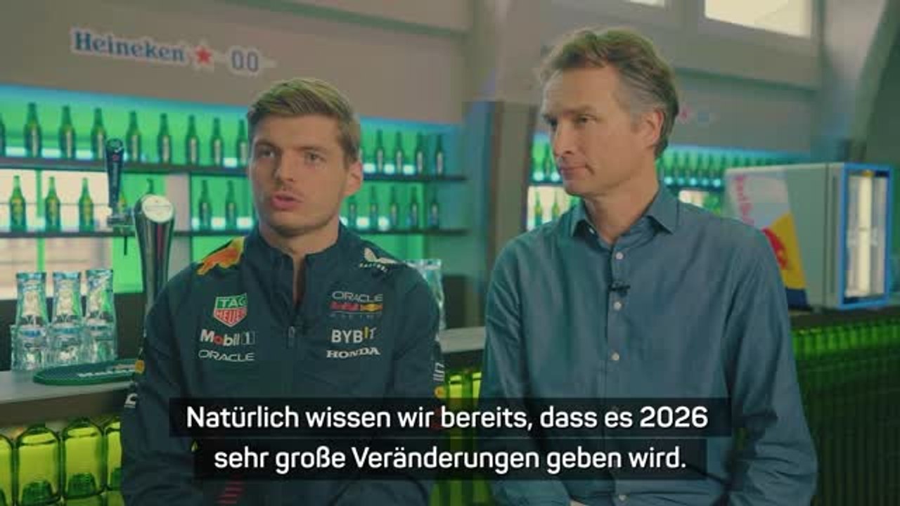 Verstappen über Nachhaltigkeit: 'Wichtiges Thema'