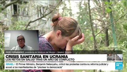 Pepe Fernández: 'Cerca del 40% de la población ucraniana necesita ayuda humanitaria
