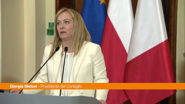Meloni L'Unione Europea deve diventare un gigante politico