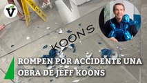 Una mujer rompe por accidente una escultura de Jeff Koons valorada en 42.000 dólares