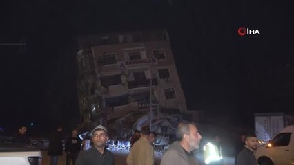 Hatay'da depremde yaralanan bazı vatandaşlar hastaneye getirildi