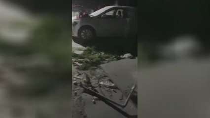 صور لمبان مدمرة في #هطاي جراء الزلزال الجديد  #العربية #زلزال_سوريا_تركيا