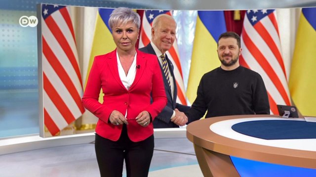 Зачем Байден приехал к Зеленскому и что теперь обещано Киеву. DW Новости (20.02.2023)