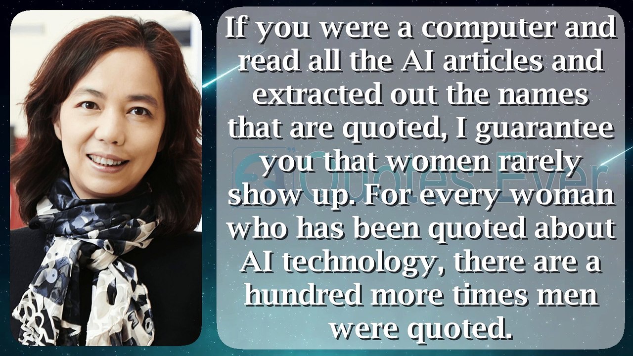 Fei-Fei Li 55 #quotesaboutlife #quotesaboutlove #quoteschannel Quotes Ever
